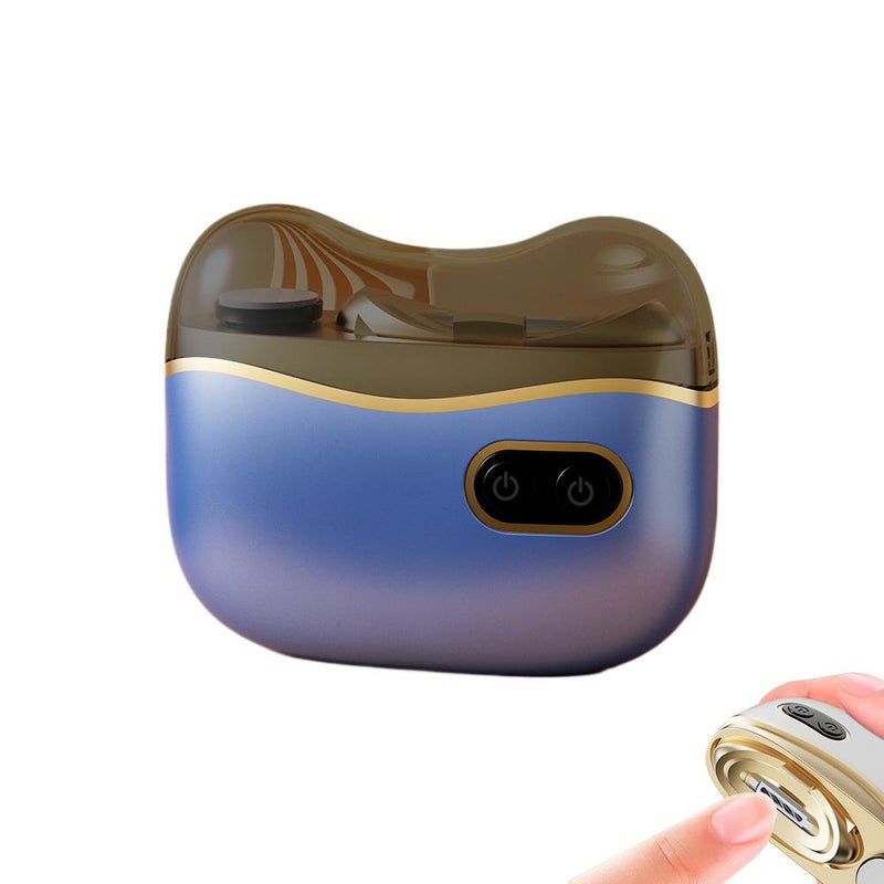 Electric nail clippers, 2-in-1 safe automatic nail trimmer for adults and children, prevents pinching.